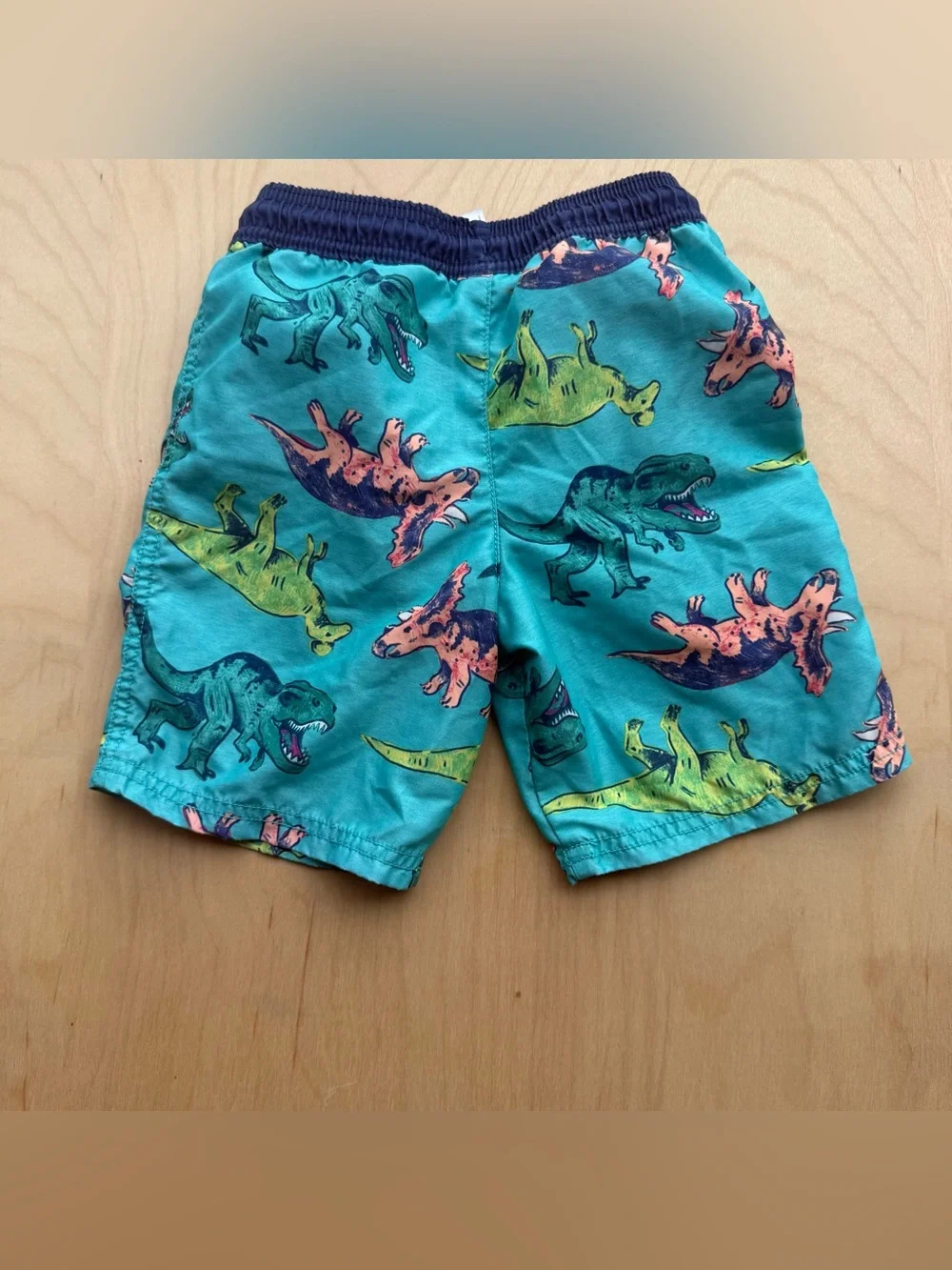 Carter's Kid Dinosaur Swim Trunks Bottoms Shorts Blue size 5 / 5A
